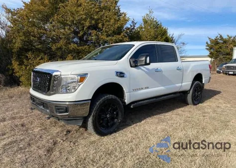 2017 Nissan Titan Xd S из США, поврежденный, VIN 1N6BA1F30HN571027